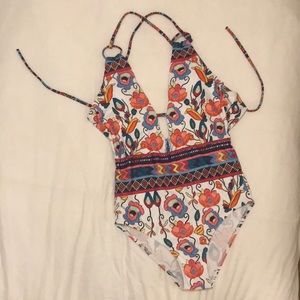 Gorgeous floral swimsuit! NWOT